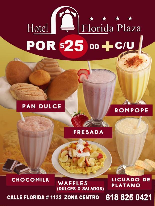 Hotel Florida Plaza Durango Exterior foto